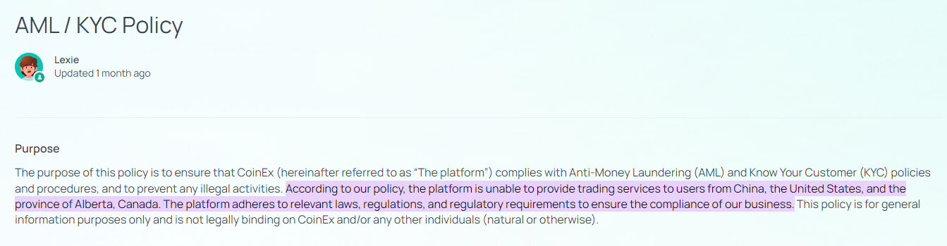 Poloniex Restricted Countries