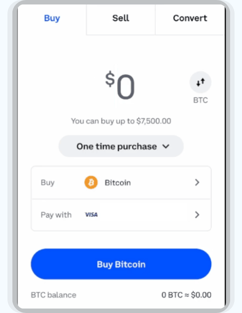 Coinbase buy and sell Tether