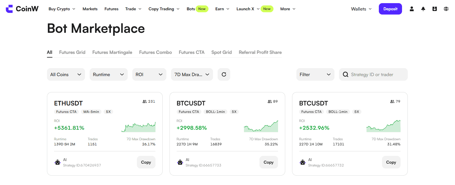 Coin Bot Trading
