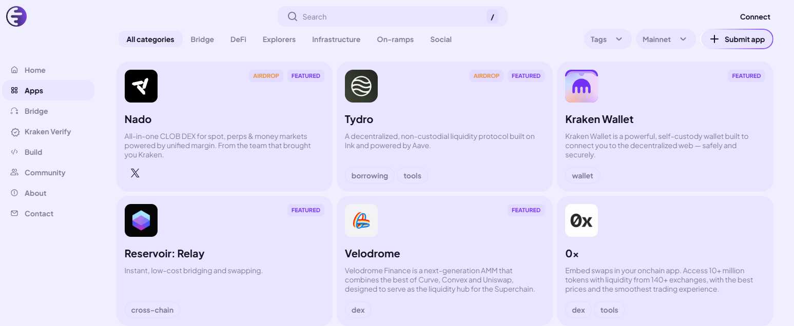 Add Ink Network to MetaMask Step by Step (2026) 1 Inkonchain homepage