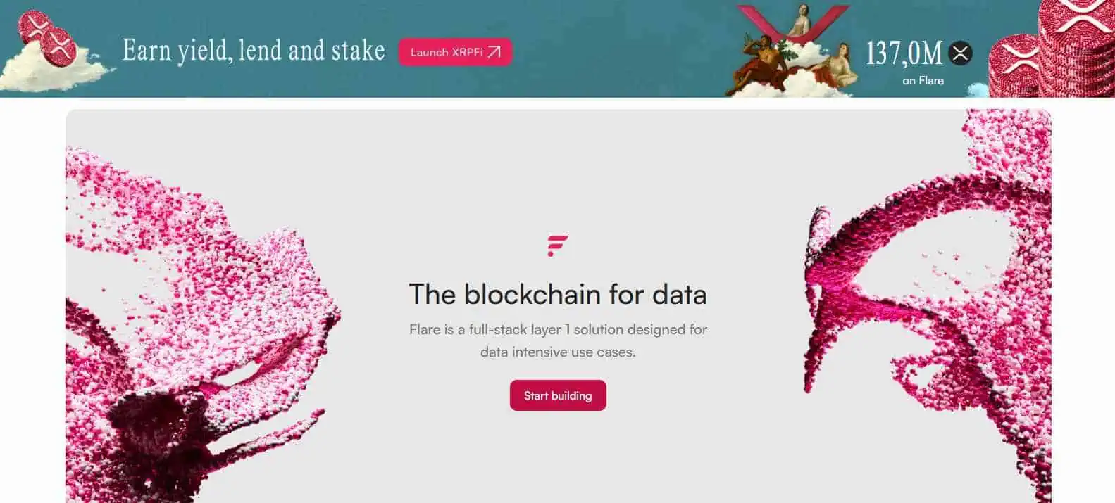 Guide: Add Flare Network to MetaMask (2026) 6 Flare network homepage