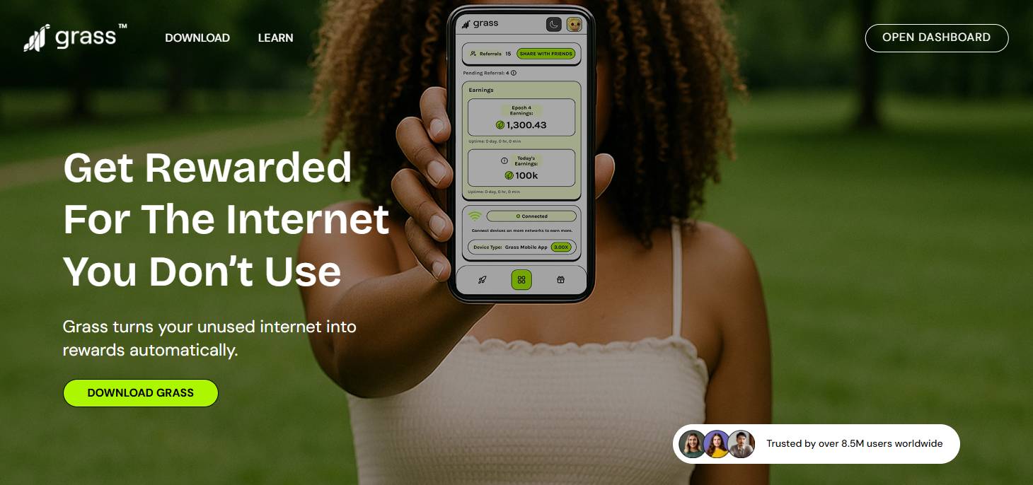 How to Buy Grass Tokens: Step-by-Step for Beginners 4 Grass homepage